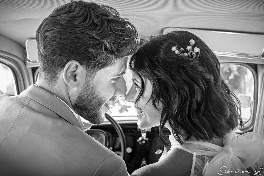 Mariés lors d'une séance Day after